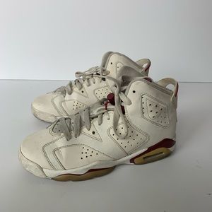 Air Jordan 6 Retro Maroon - Youth